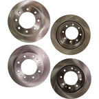 Front & Rear Disc Brake Rotors for Chevy Express 3500 (2009–2020)