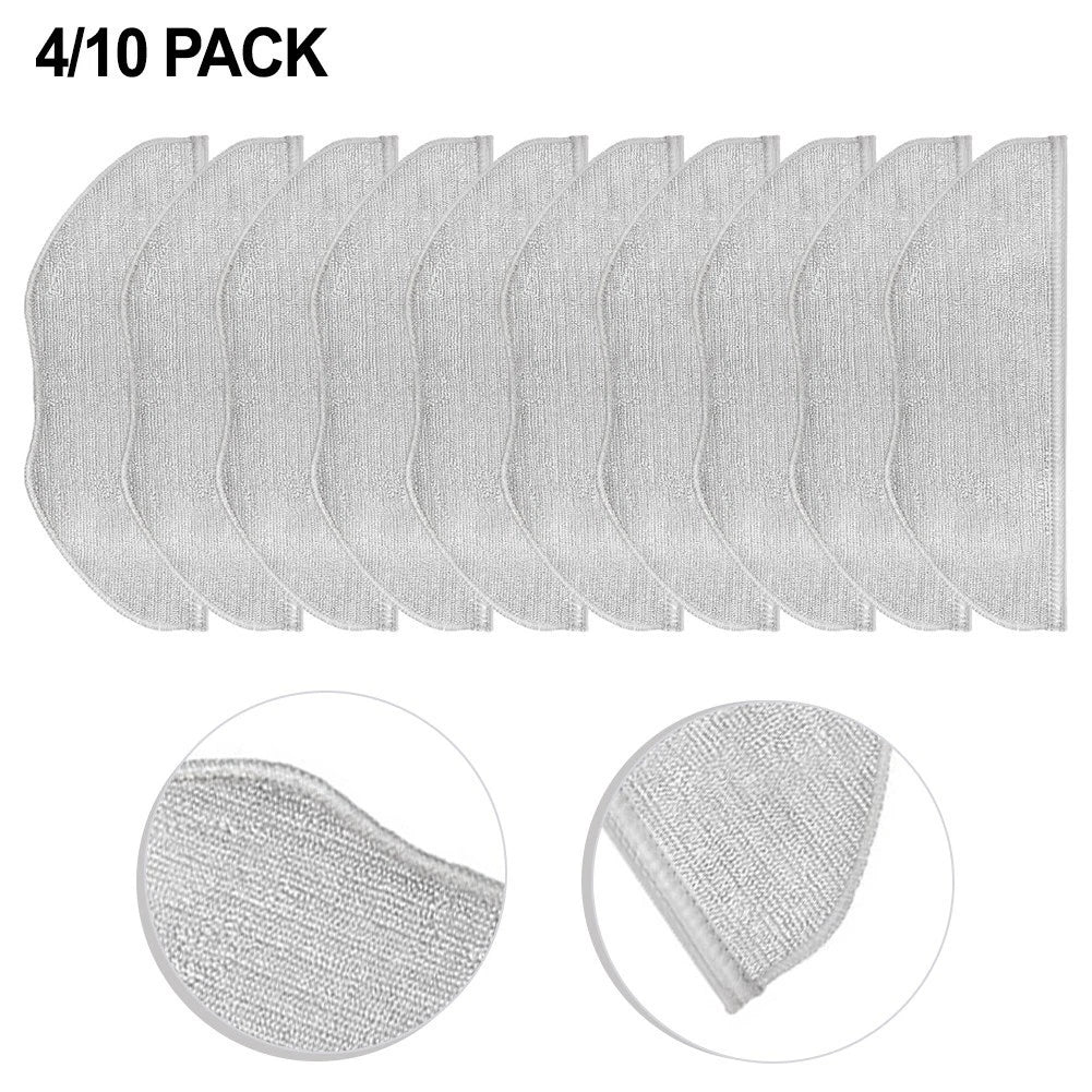 10X Microfiber Mop Pads for LG CordZero R3 Vacuum (Compatible)