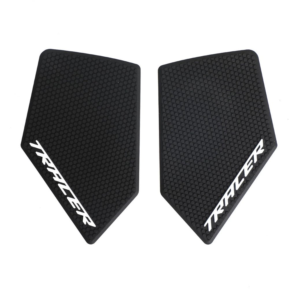 2X Side Grip Tank Pads Black for Yamaha Tracer 9 / GT RN70 (2021–2022)
