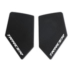 2X Side Grip Tank Pads Black for Yamaha Tracer 9 / GT RN70 (2021–2022)