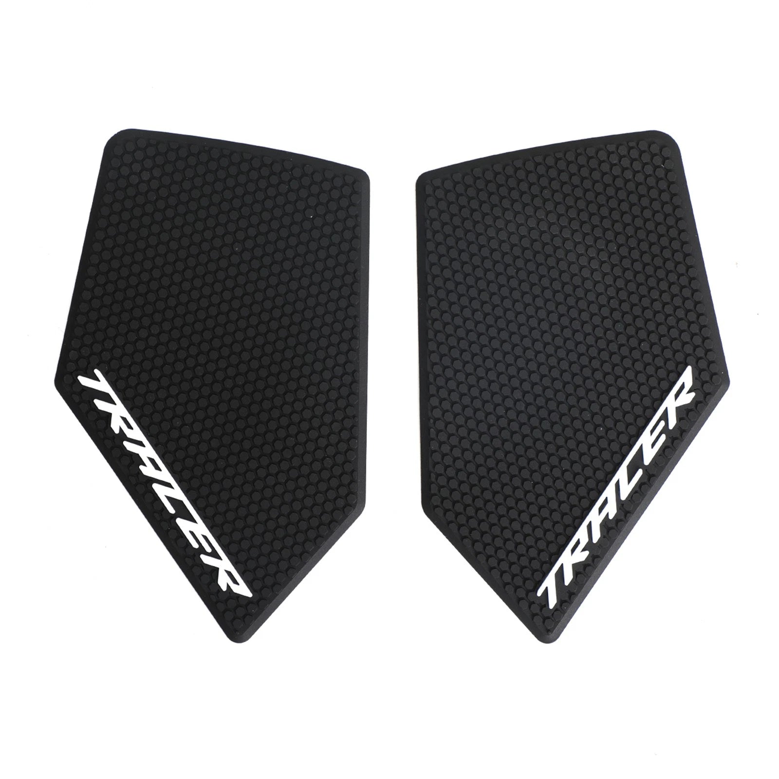 2X Side Grip Tank Pads Black for Yamaha Tracer 9 / GT RN70 (2021–2022)