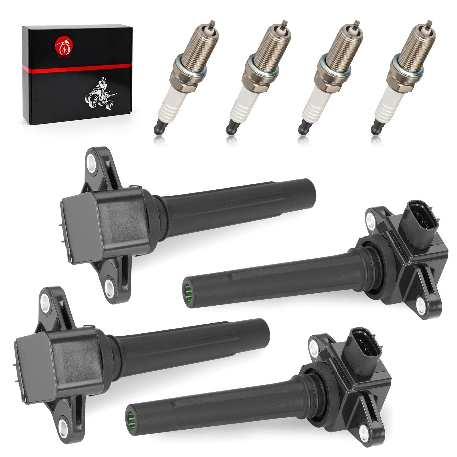 Ignition Coil Spark Plug for Yamaha WaveRunner FB1800 FX HO (2012–2021)
