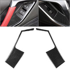 Inner Door Window Lift Switch Button Panel Cover Trim for Nissan GTR R35 (2008–2016)