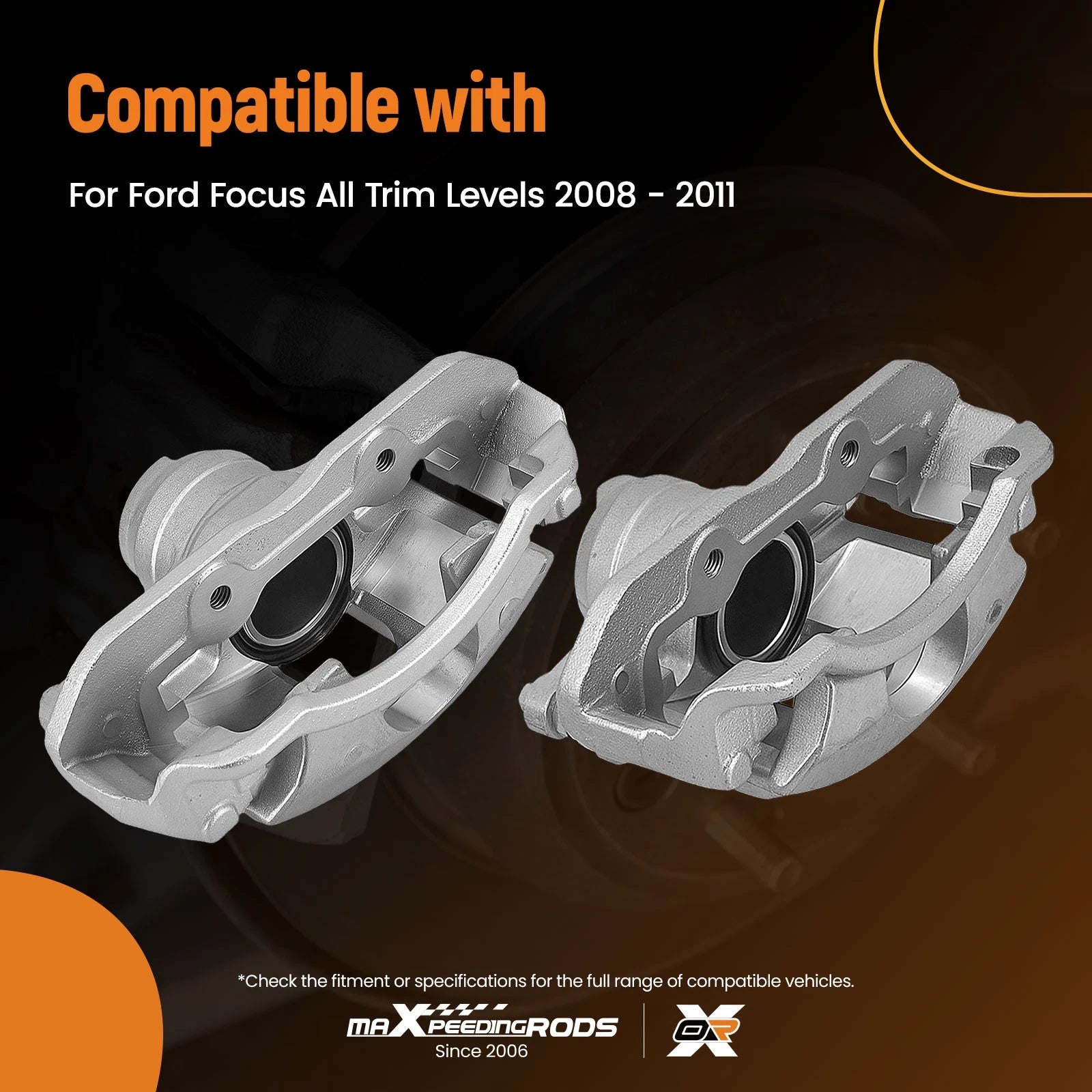 Disc Brake Calipers for Ford Focus (2008-2011)