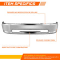 Steel Front Bumper Face Bar for Dodge Ram 1500 (2009–2012) Chrome