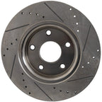 Rear Brake Disc Rotors and Pads Kit for VW Dodge Grand Caravan (2012)