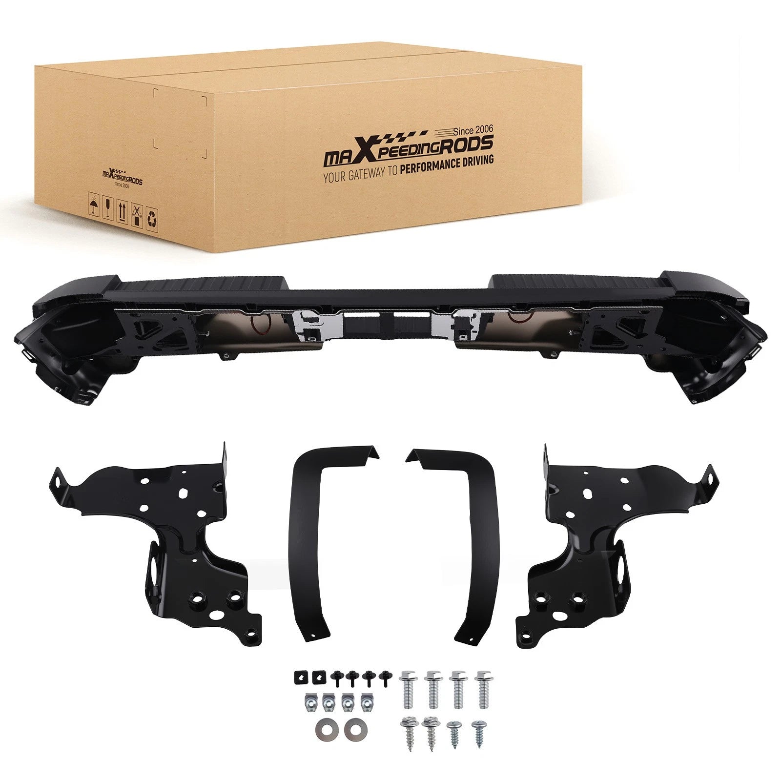 Chrome Rear Bumper for Chevrolet Silverado/GMC Sierra (2014–2019) 23112267