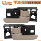 Set of 2 Interior Door Handles for Toyota Tundra (2000–2006) Beige