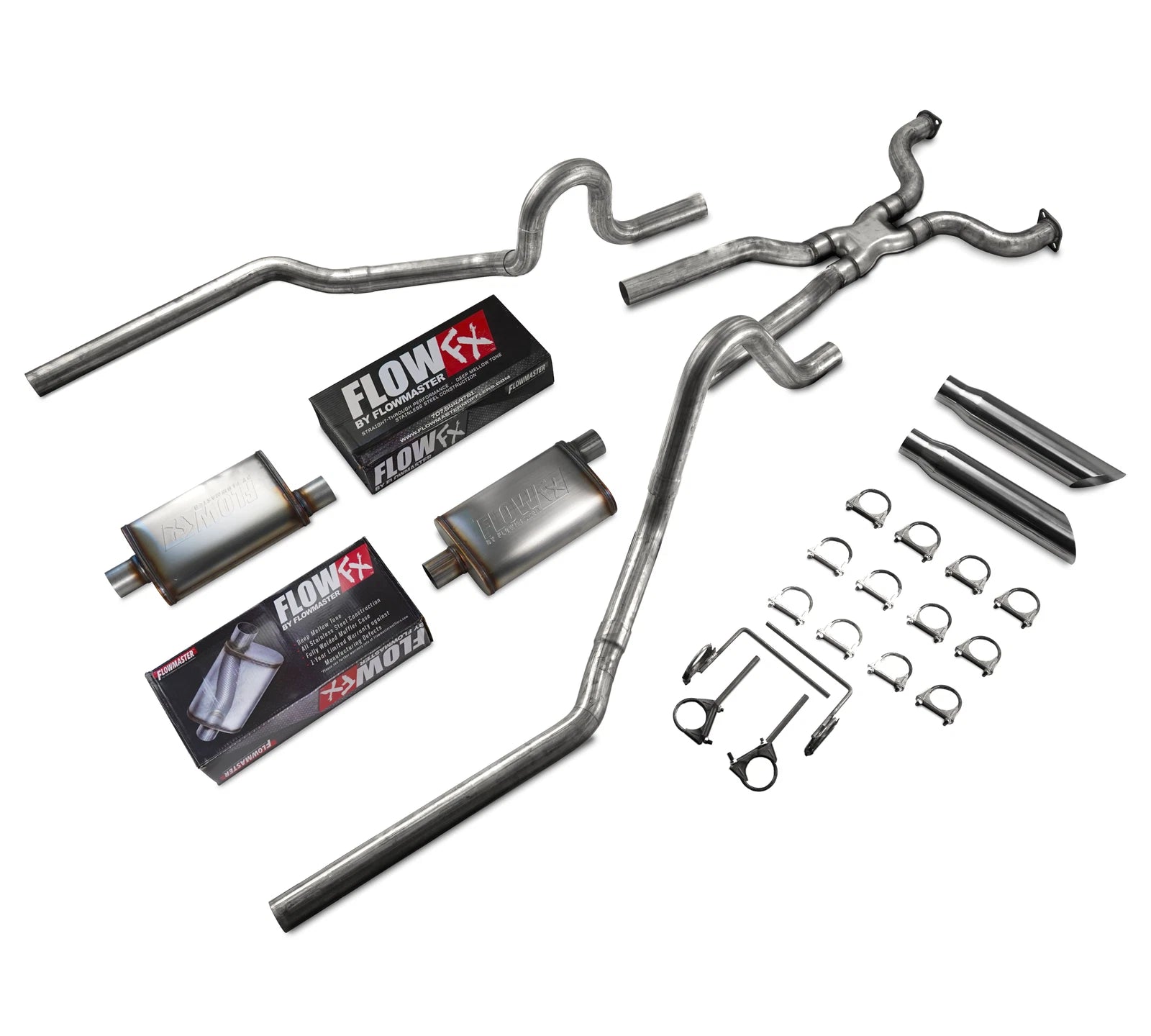 Dual Exhaust System for Ford Crown Victoria P71 (2004–2011) Flowmaster FlowFX
