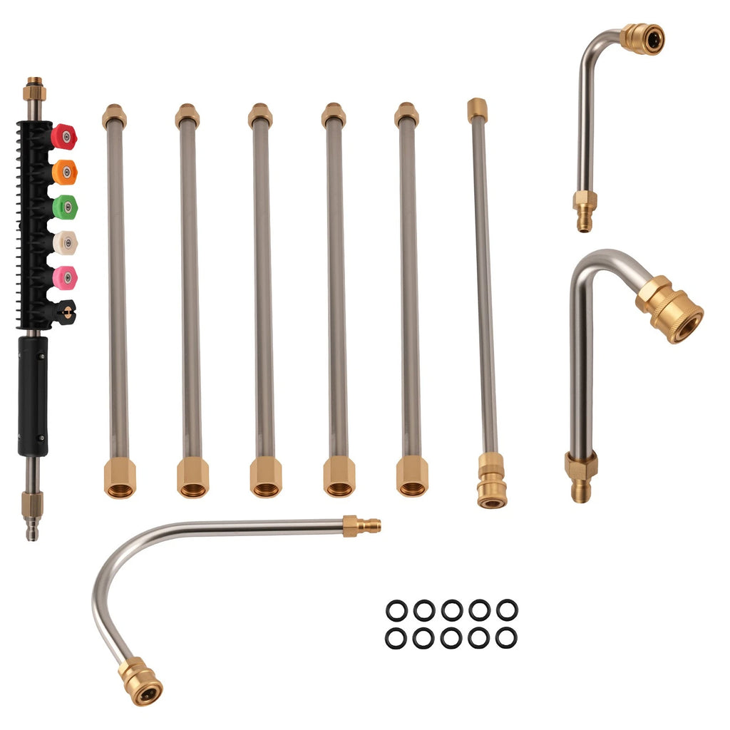 Pressure Washer Extension Wand for Universal Use (120", 4000PSI)