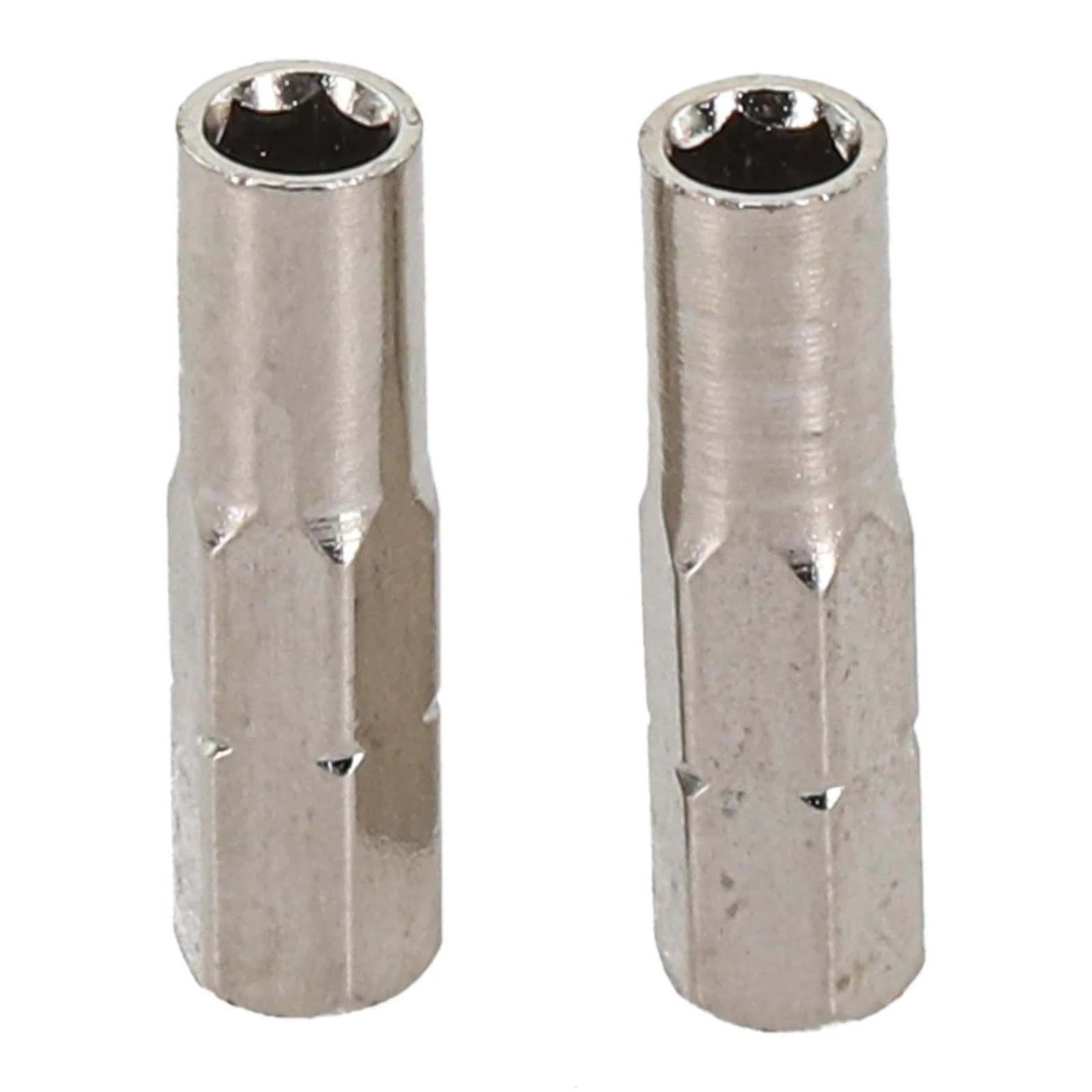 2pcs Bit Adapter 6.35mm Hex Shank to 4mm 4mm Socket Driver