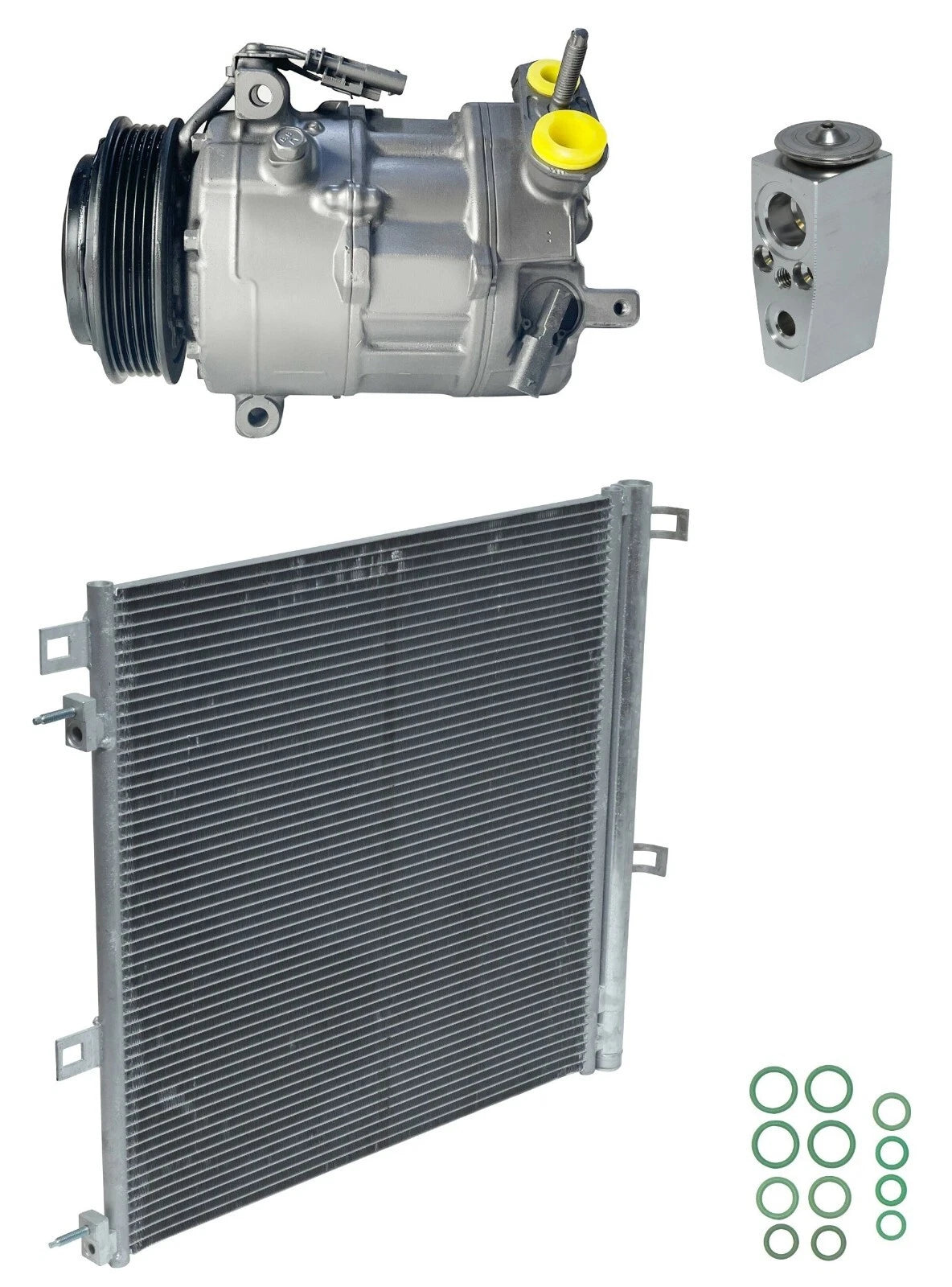 AC Compressor Kit With Condenser Replacement for Chevrolet Blazer (2019–2019)