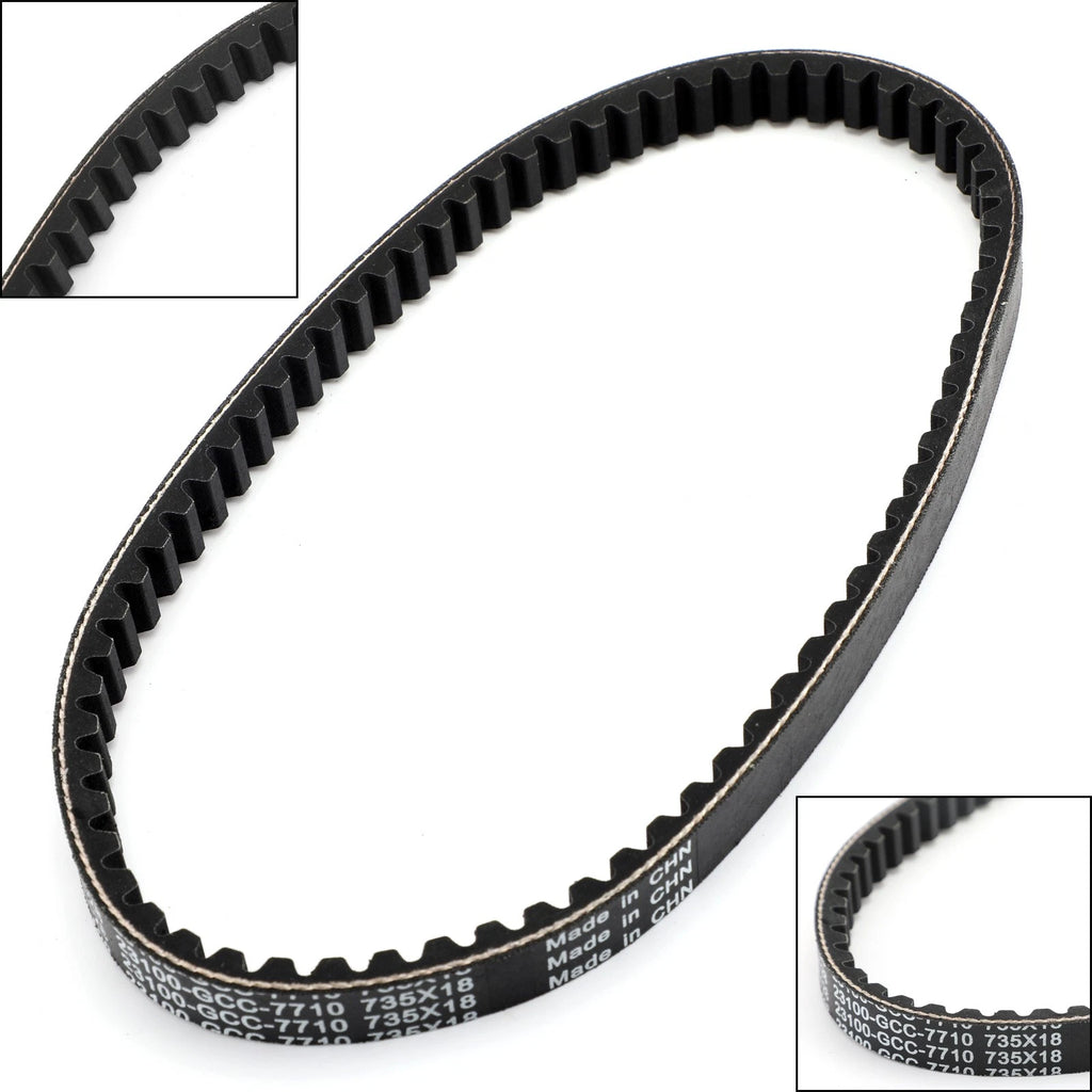 Drive Belt 735OC x 18W for Honda SCV 100 Lead JF11 (2003–2007) 23100-GCC-771