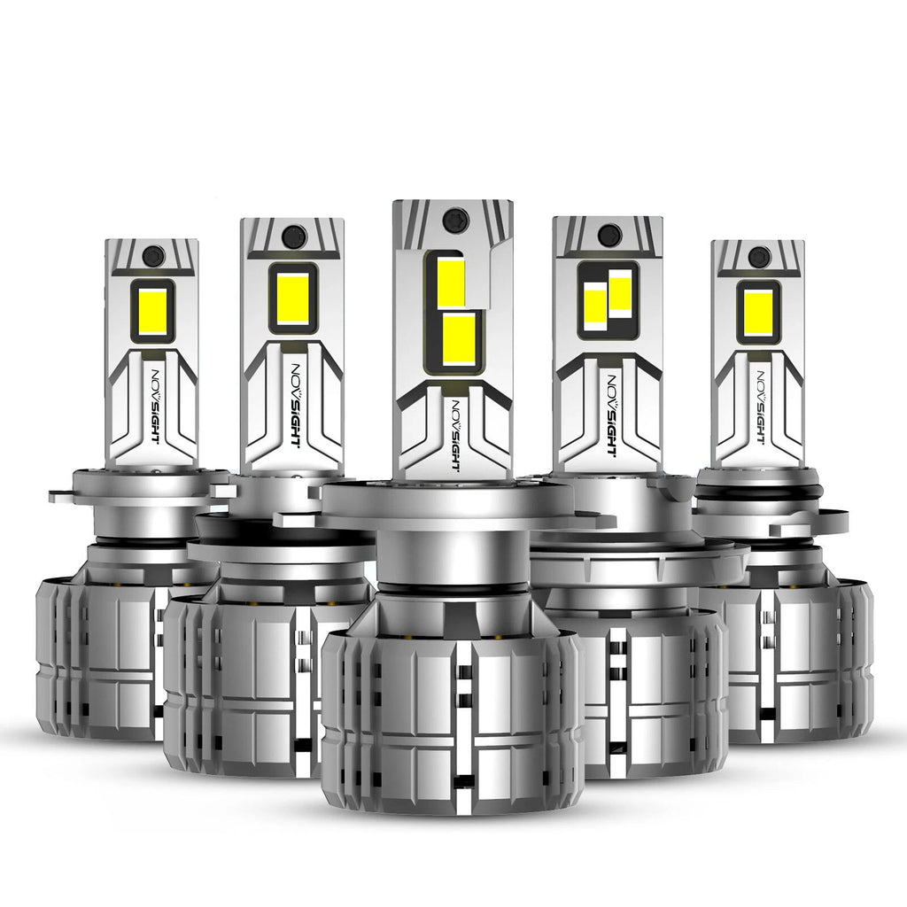 2X H4 H7 H11 H13 9005 9006 9012 LED Headlight Bulbs for