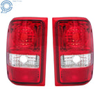 Red Clear Tail Lights for Ford Ranger Pickup (2001–2011)