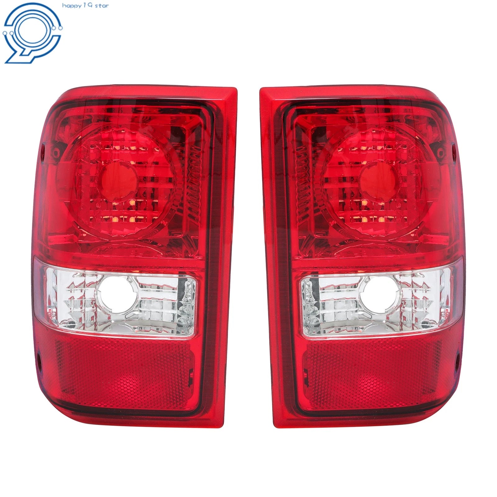 Red Clear Tail Lights for Ford Ranger Pickup (2001–2011)