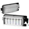 Nuvision White LED License Plate Lights for Nissan 350Z/370Z/GTR/Leaf/G25/G35/G37 (2003–2020)