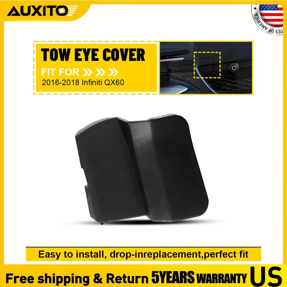 Tow Hook Hole Cover Cap for Infiniti QX60 (2016–2018) 622A0-9NC1A