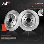 Brake Rotor & Pads Set for Ford Edge Lincoln MKX (2007-2018)