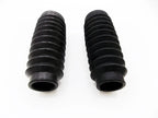 Front Fork Gaiters Rubber Boots Set for Honda Z50A Mini Trail (1969-1978)