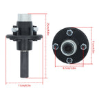 8pc Trailer Axle Kit for 2000 lb Trailer (Year Unspecified)