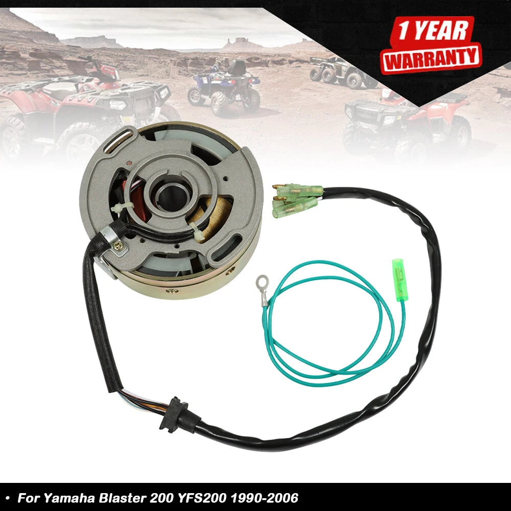 High Output Stator and Flywheel for Yamaha YFS 200 Blaster (1988â2006)