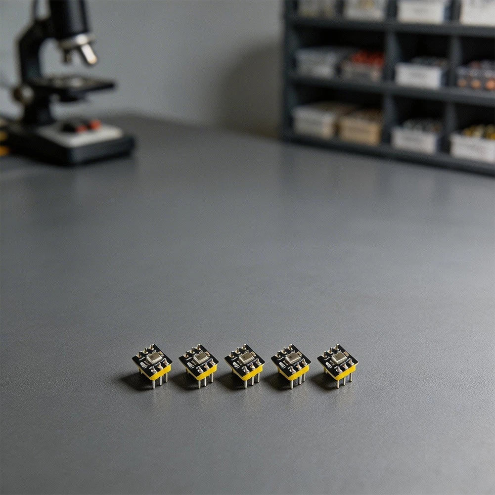 5-Pack INMP441 24-Bit I2S Omnidirectional Microphone Module Black PCB