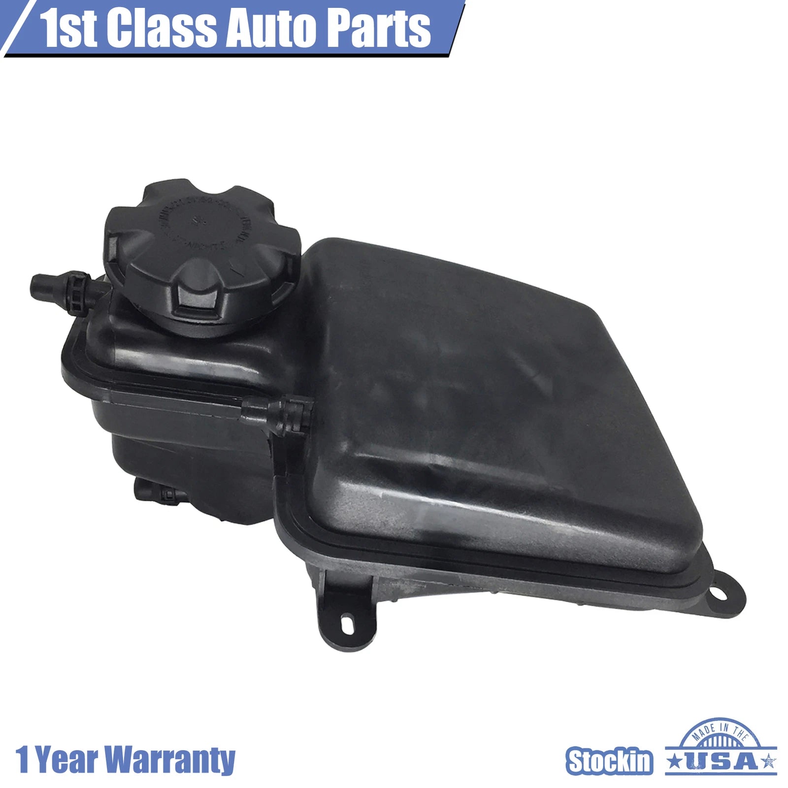 Coolant Tank Reservoir with Low Level Sensor & Cap for BMW (603-259)