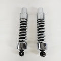 Chrome Rear Suspension Shocks 12" for Harley-Davidson Dyna (1991–2017)