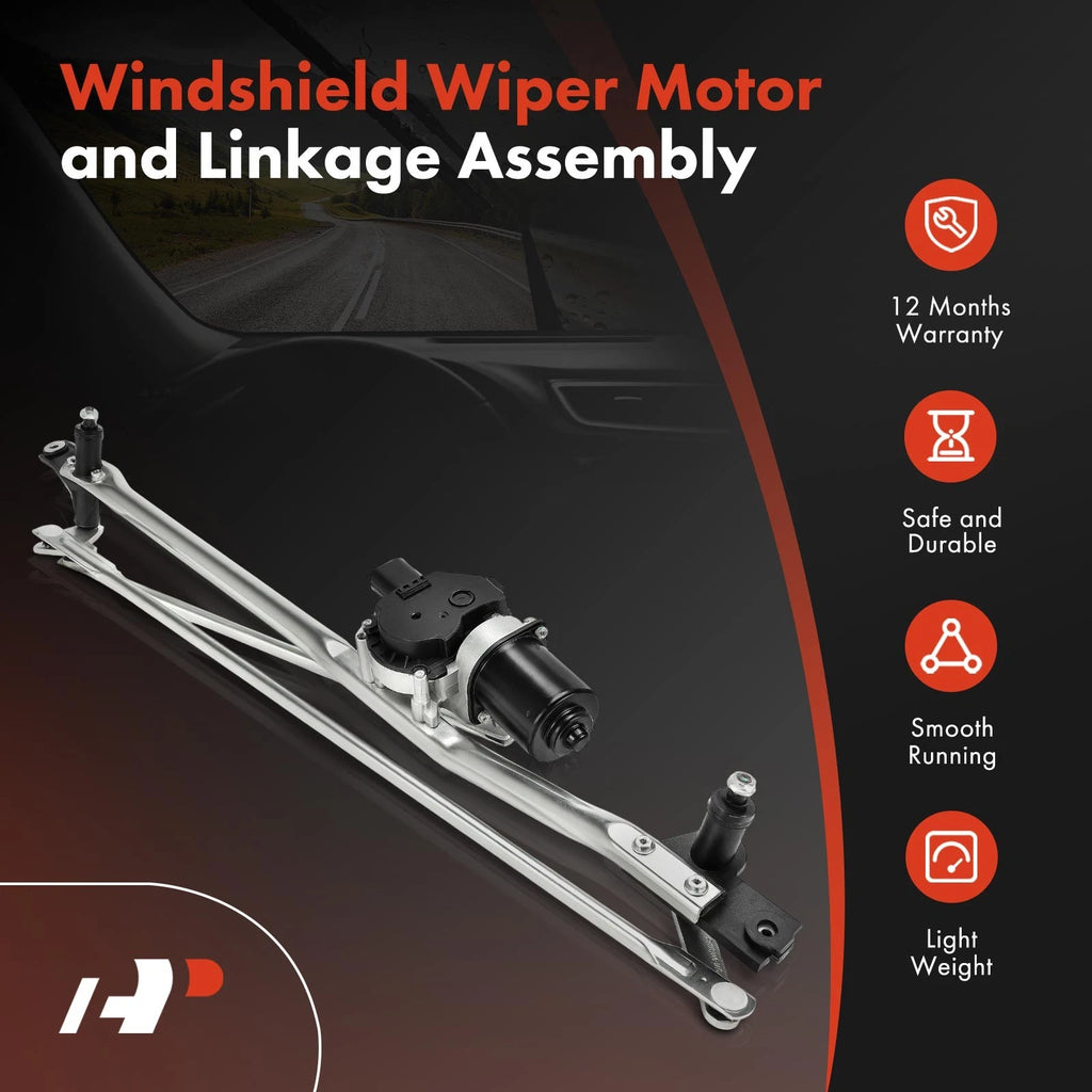 Wiper Motor & Linkage Assembly for Chevy Silverado 1500 2500