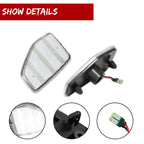 Clear White Fender Side Marker Lights for Hummer H3, H3T (2005–2010)