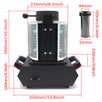 2KG Automatic Melting Furnace Kiln Digital Control 110V Graphite Crucible