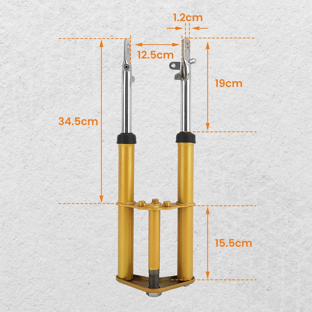 Front Forks Shock Suspension for Honda CRF50F XR50 (2004-2023)