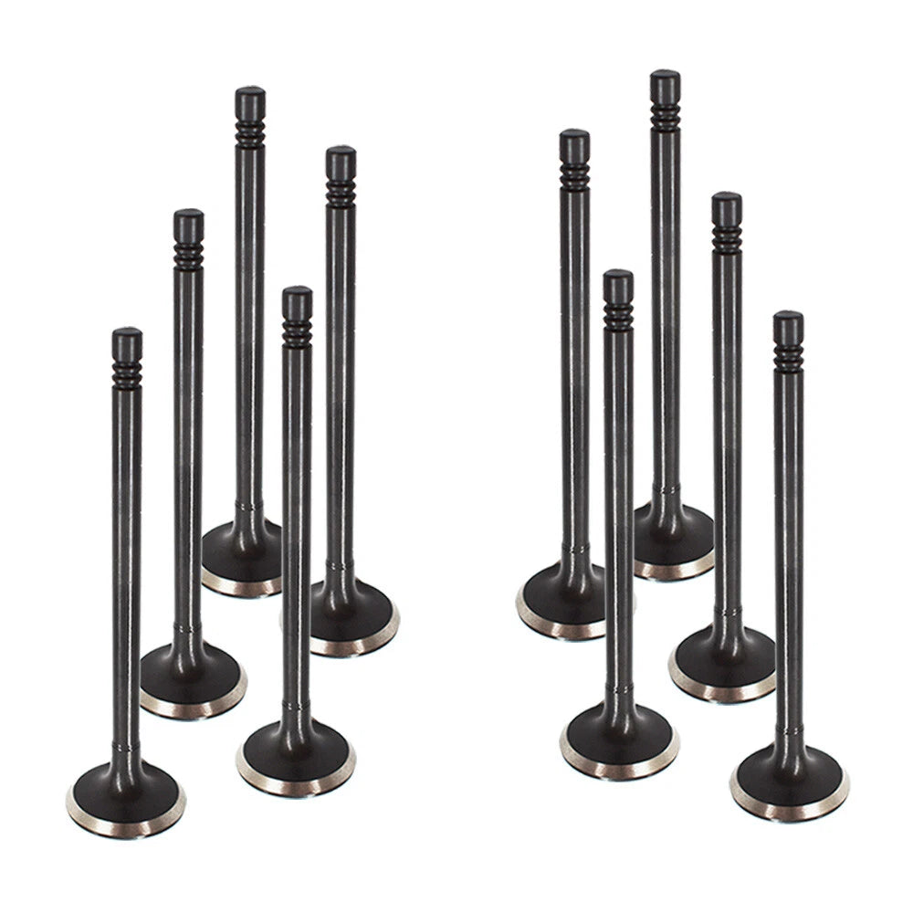 Set of 10 Exhaust Valves for Volvo C30/70 S40/60/70/80 V50/70 XC70 (2006–2016)