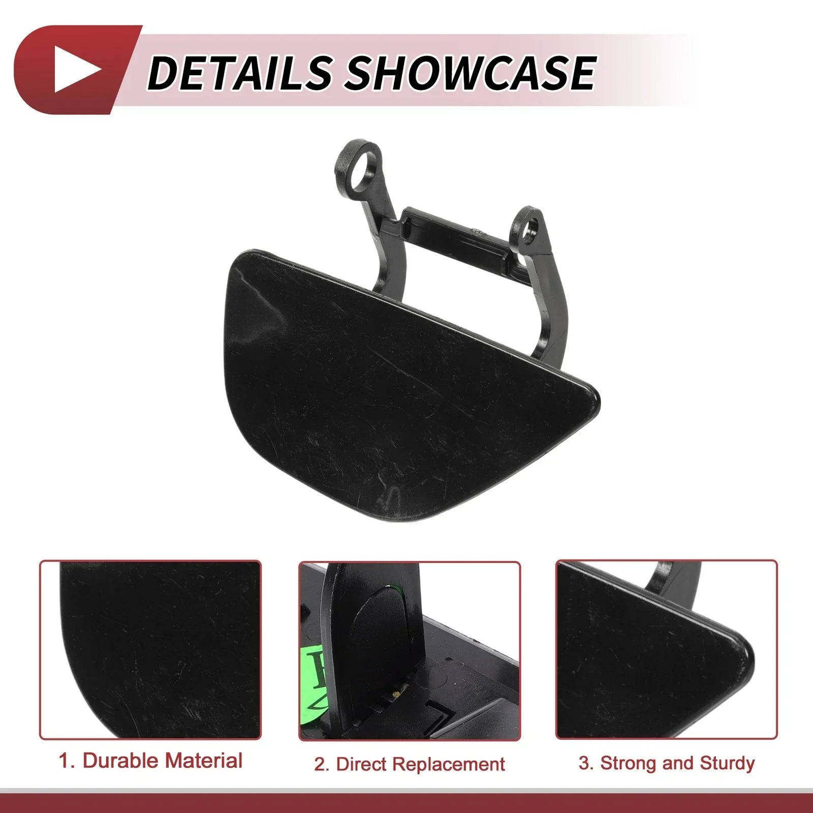 Front Left Washer Nozzle Cover Cap Unpainted for BMW 535i GT
