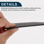 Set of 1 Center Console Panel Sticker for Mercedes-Benz EQE350 (2022–2024) Black