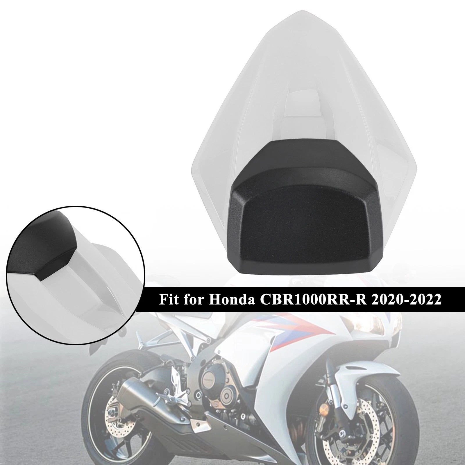 Rear Pillion Seat Cowl Fairing Cover for Honda CBR1000RR-R (2020–2025) White