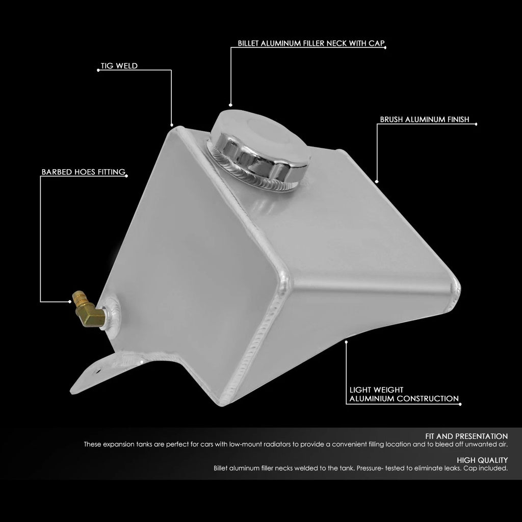Aluminum Coolant Tank for Camaro/Firebird (1982–1992)