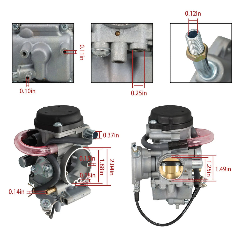 Carburetor for Yamaha Big Bear Wolverine Kodiak Grizzly (250–450)