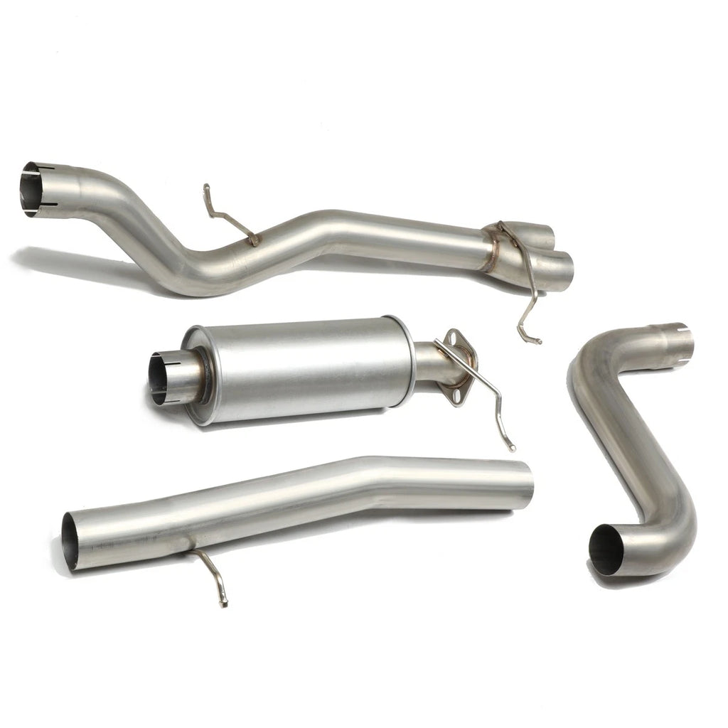 Stainless Dual 3"OD Catback Exhaust System for Ford Fiesta ST (2014–2018)