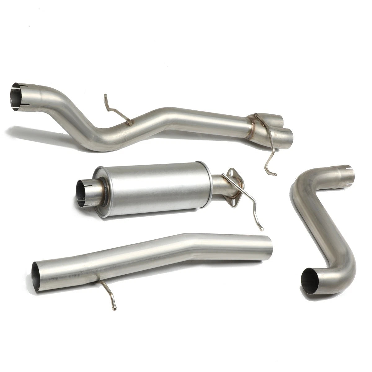 Stainless Dual 3"OD Catback Exhaust System for Ford Fiesta ST (2014–2018)