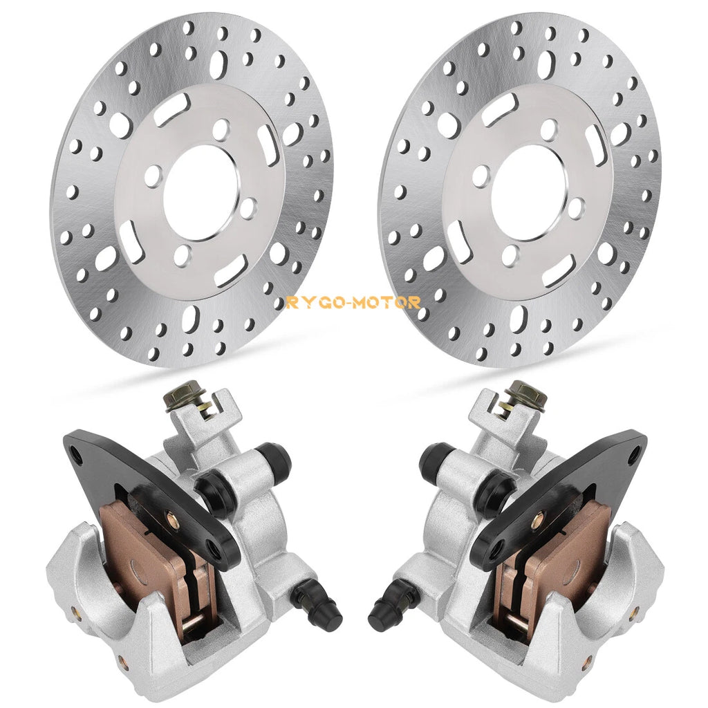 Front Brake Calipers & Disc Rotors for Yamaha Wolverine 350 (1995–2005)