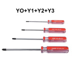 Set of 4 Magnetic Y Screwdrivers for (Y0 Y1 Y2 Y3)
