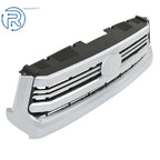 Center Mesh Front Grille for Toyota Tundra (2014-2021) Chrome Plastic