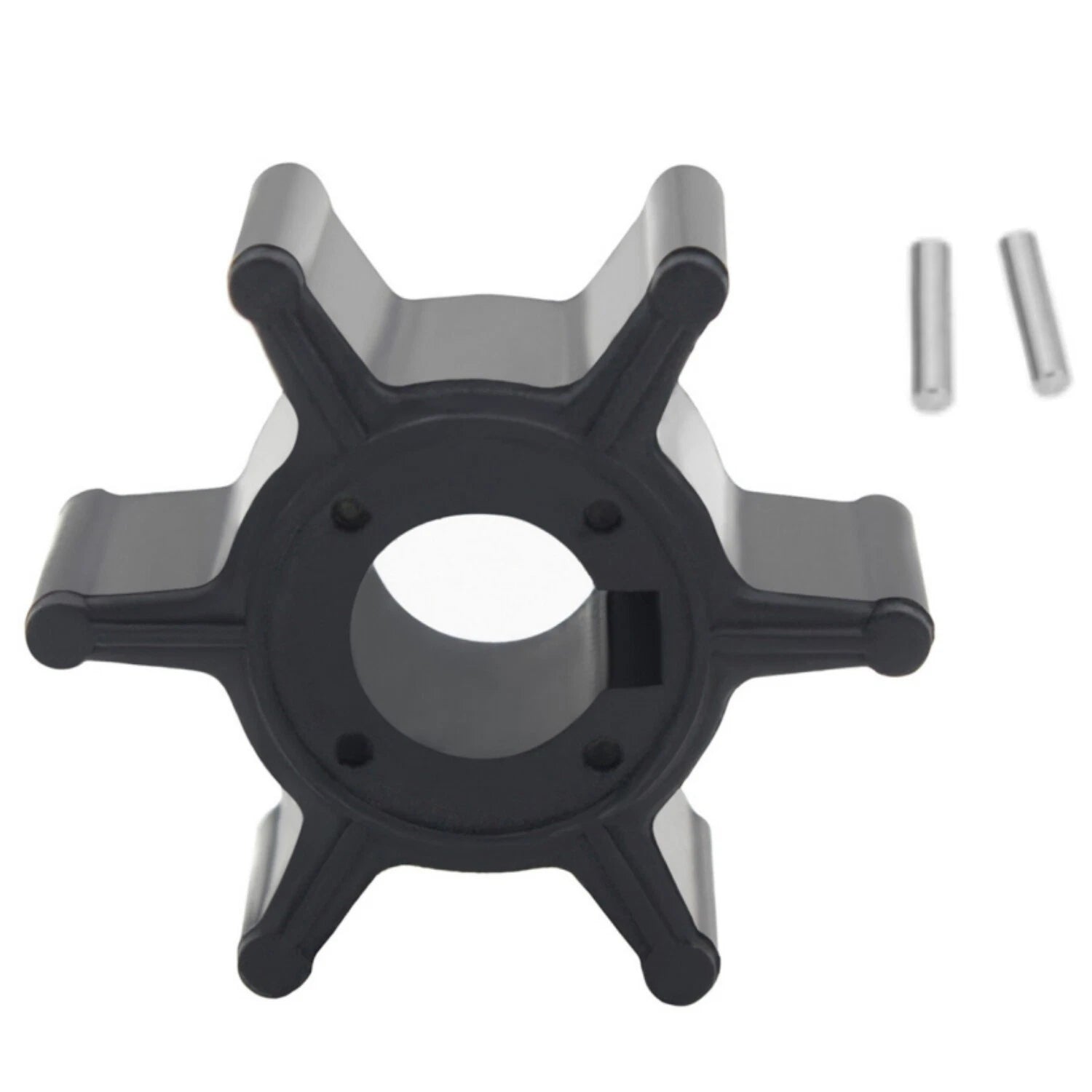 Water Pump Impeller with Key for Yamaha Outboard Motor (6L5-44352-00)