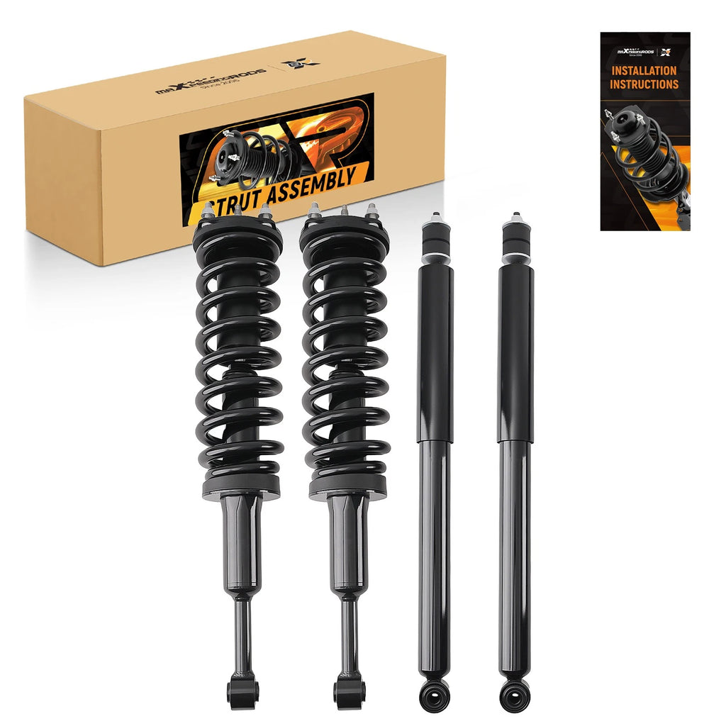 Set of 4 Front Strut & Rear Shock Absorber for Toyota Tundra 4WD (2007–2021)