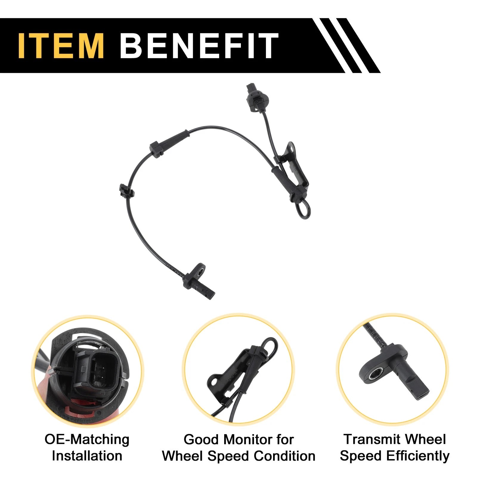 ABS Wheel Speed Sensor No. 57450TF0013 for Honda City (2014–2020)