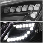 LED DRL Projector Headlight Pair for Mercedes C-Class (2012–2015)