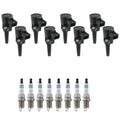 Set of 8 Ignition Coils & Spark Plugs for LS 3.9 V8