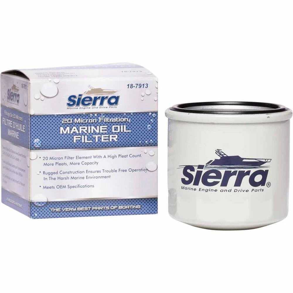 Oil Filter for Mercury 8hp 9.9hp 25hp (35-822626Q1, S18-7913)